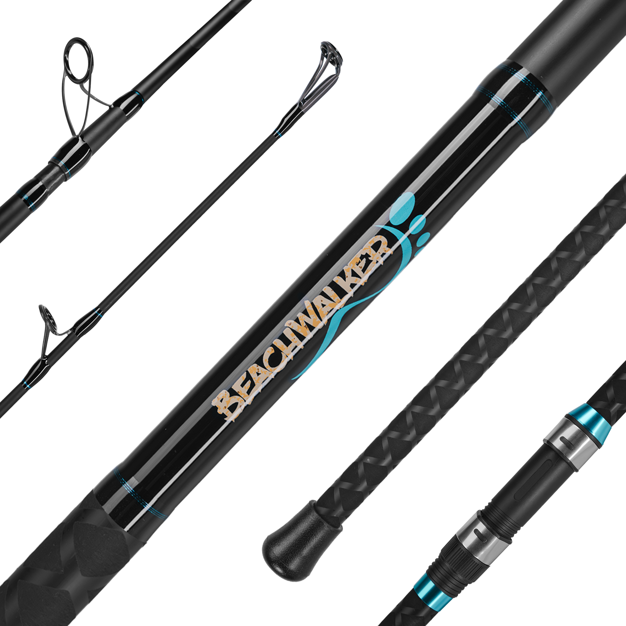 15 foot surfing fishing pole Beachwalker Surf Rod Rod Only / 12'