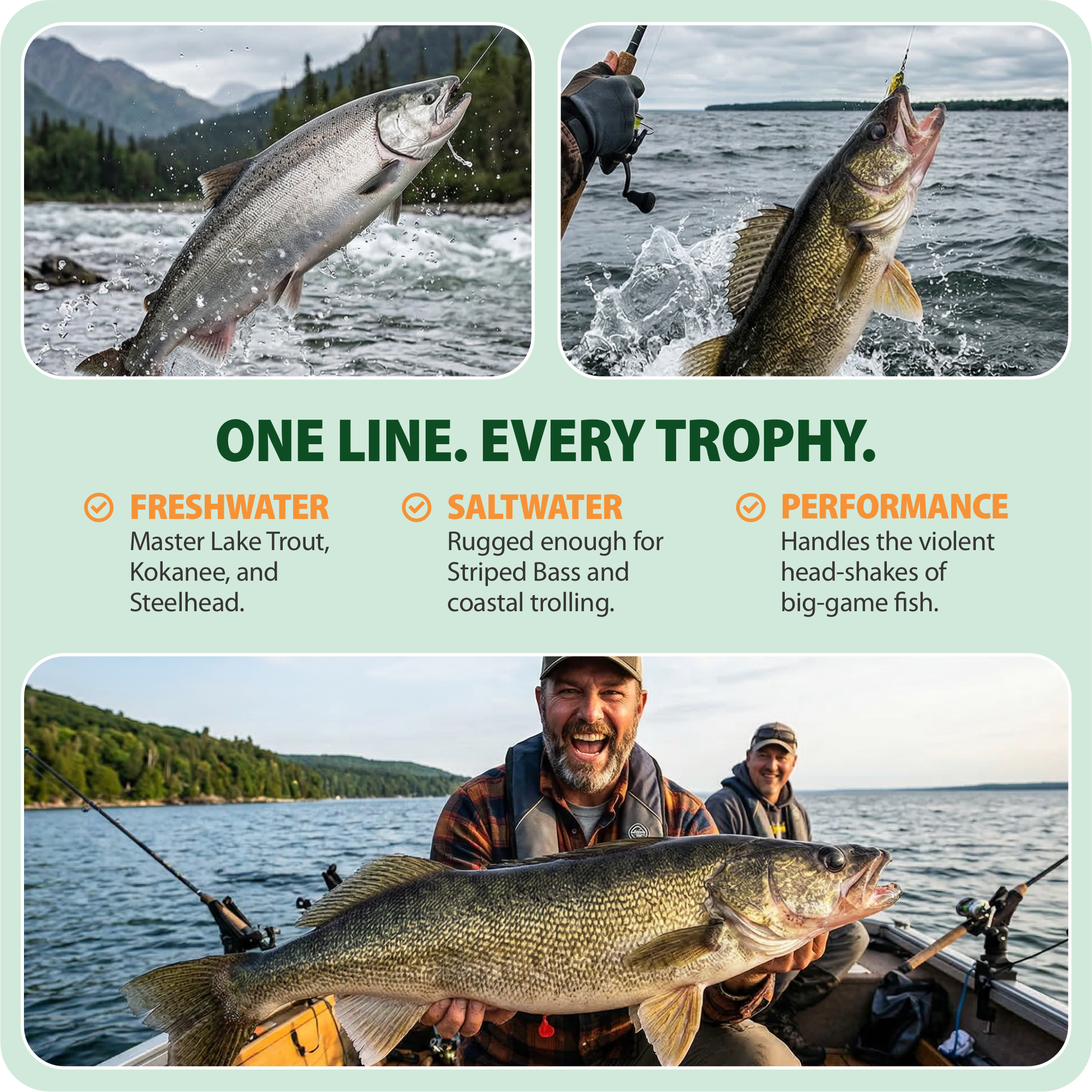 Lead Core Fishing Braid