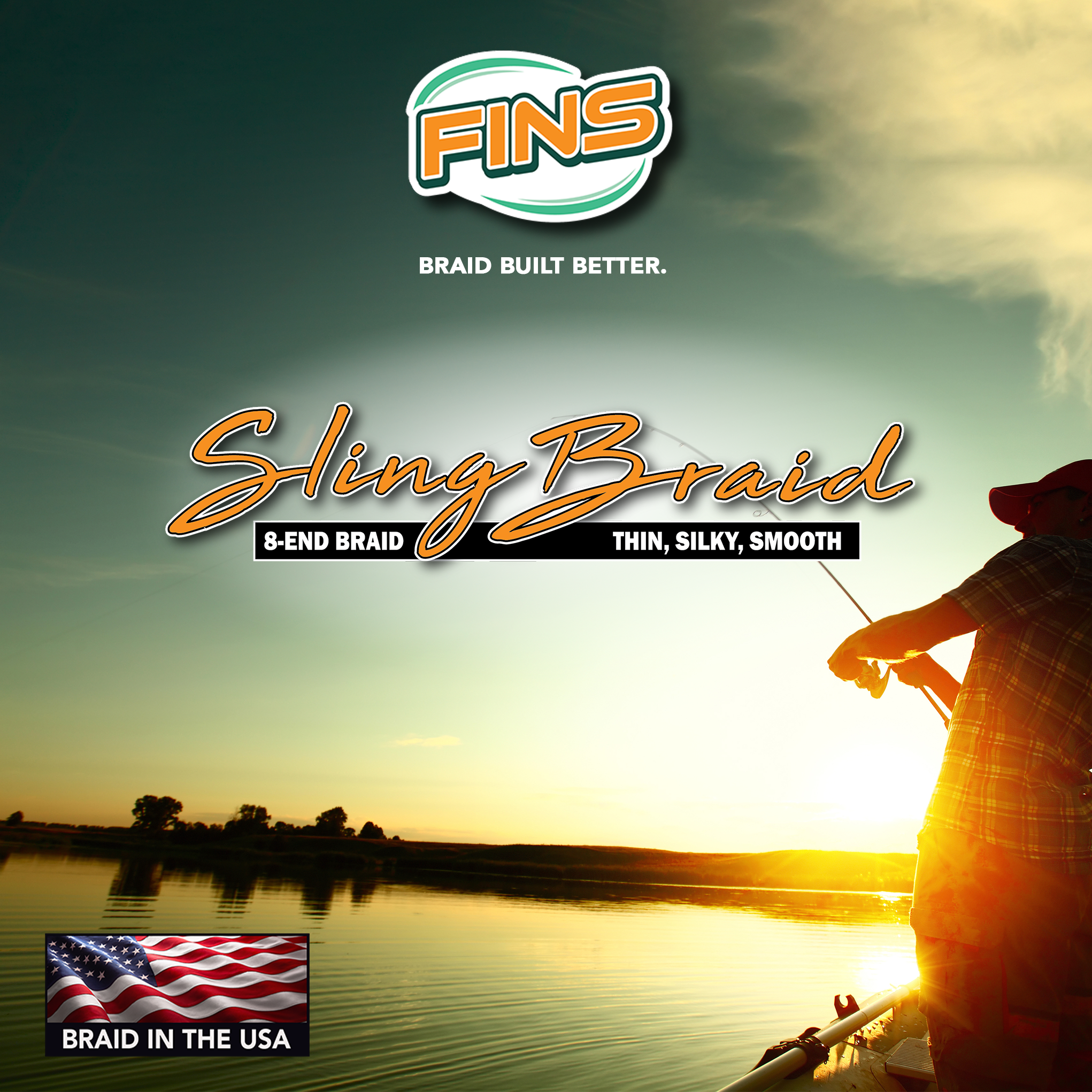 fins Sling Braid Braided Fishing Line