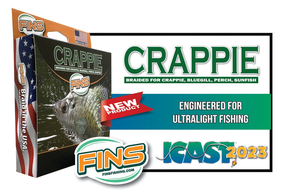 FINS Braids Announces New Crappie Braid at ICAST