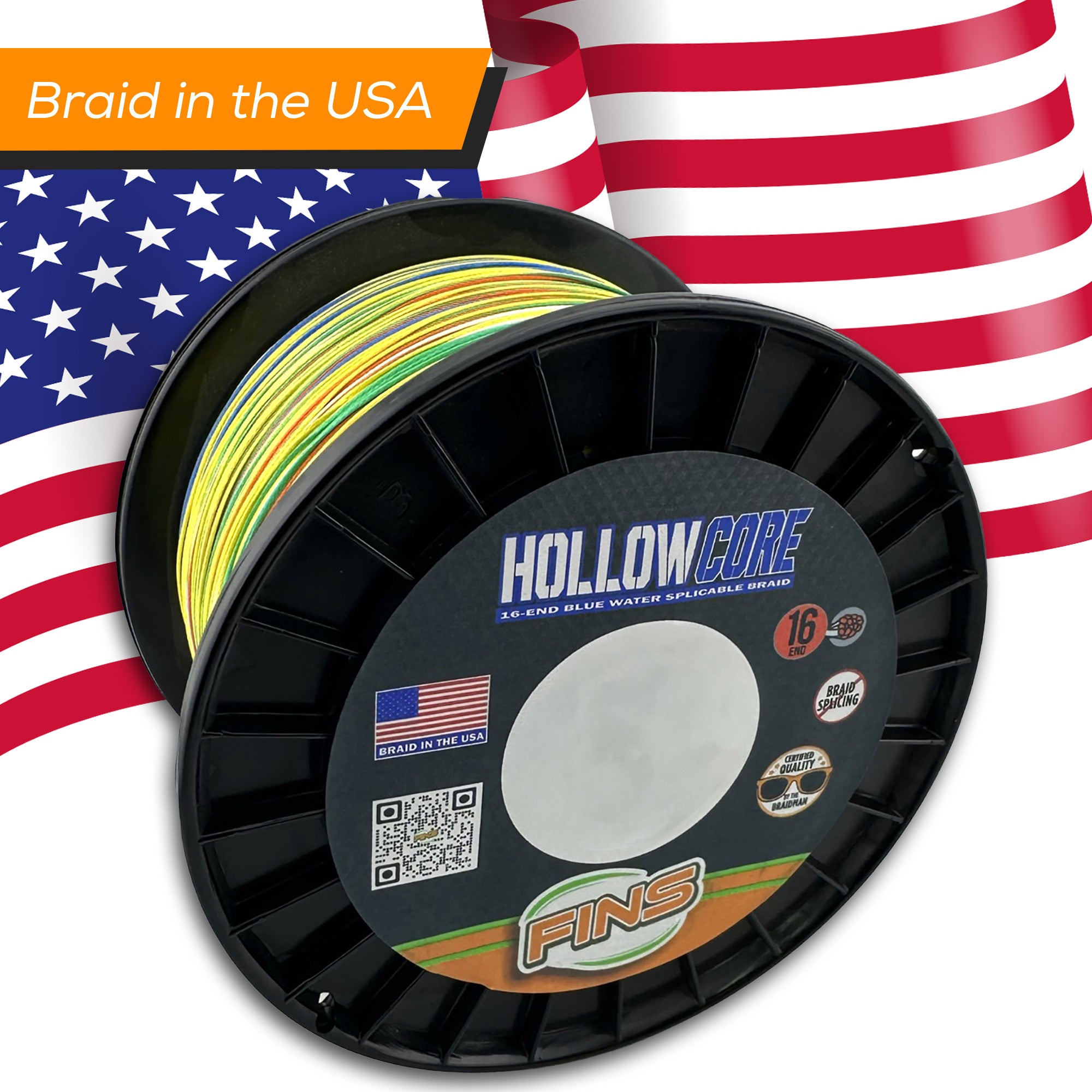 Hollow Core Fishing Braid