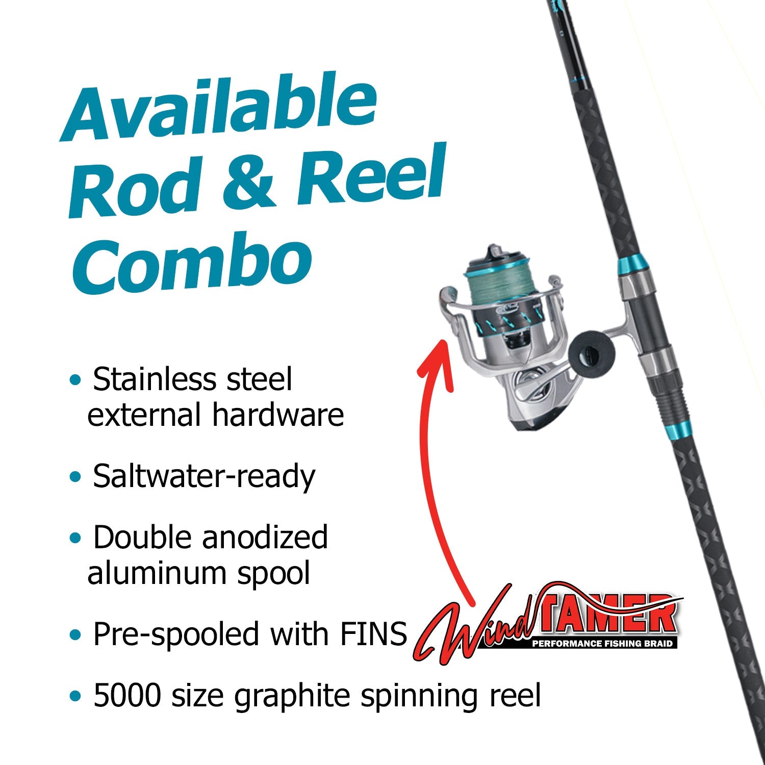 Beachwalker Surf Rod – FINS Braids