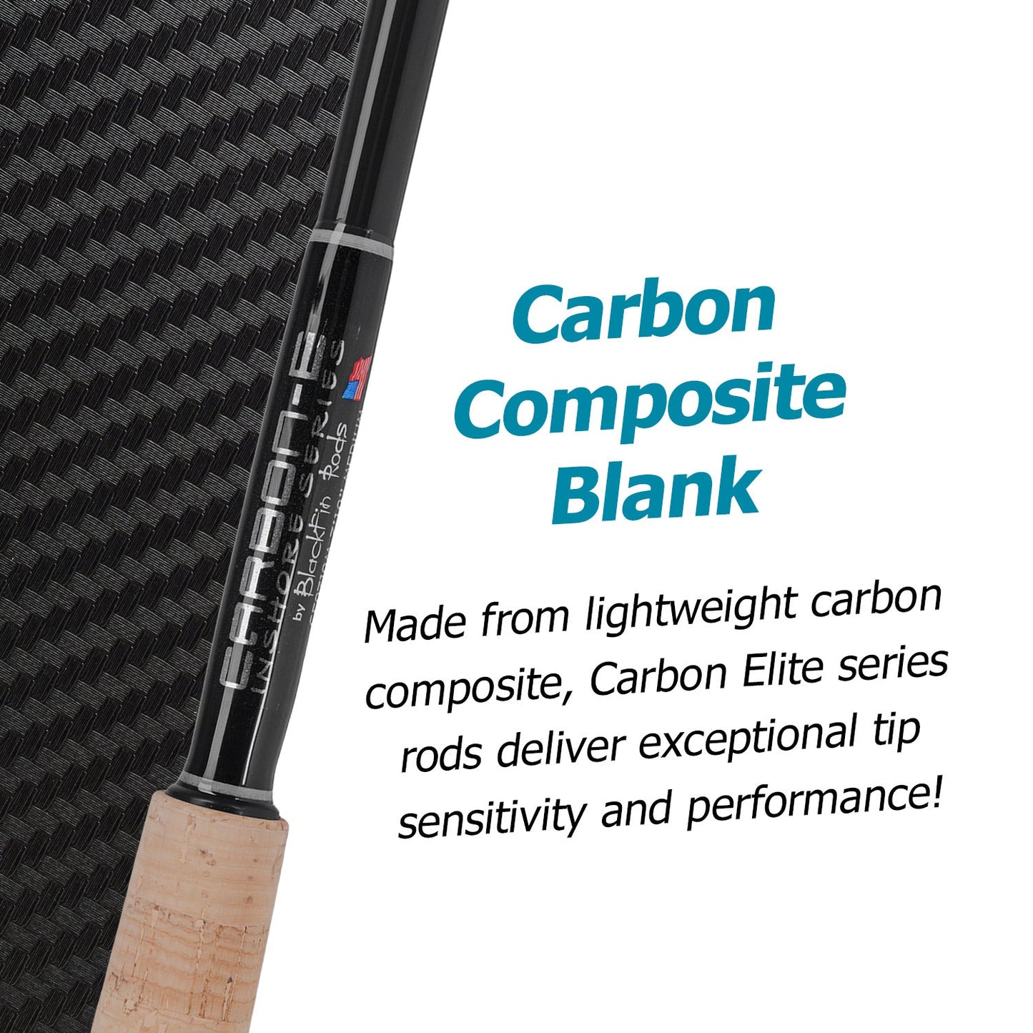 Carbon Elite Full Grip Inshore Rod