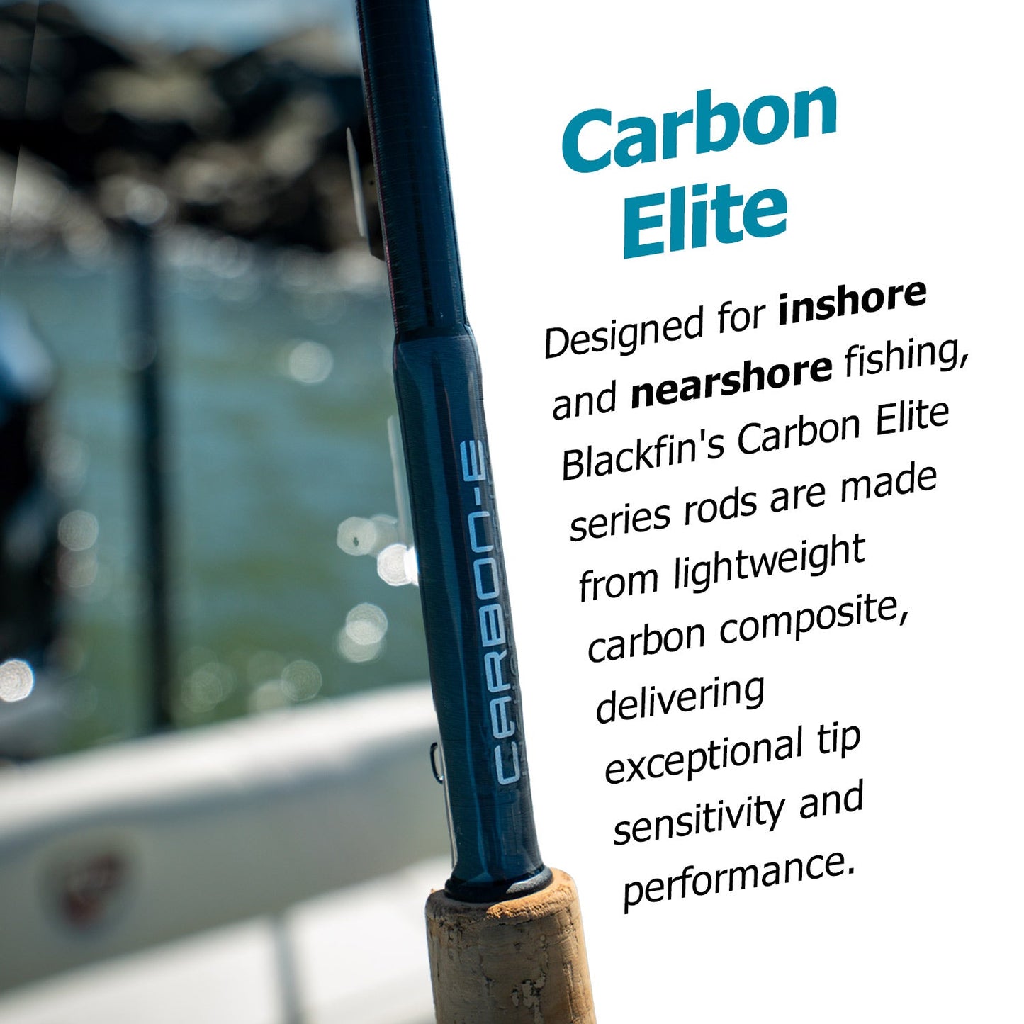 Carbon Elite Full Grip Inshore Rod