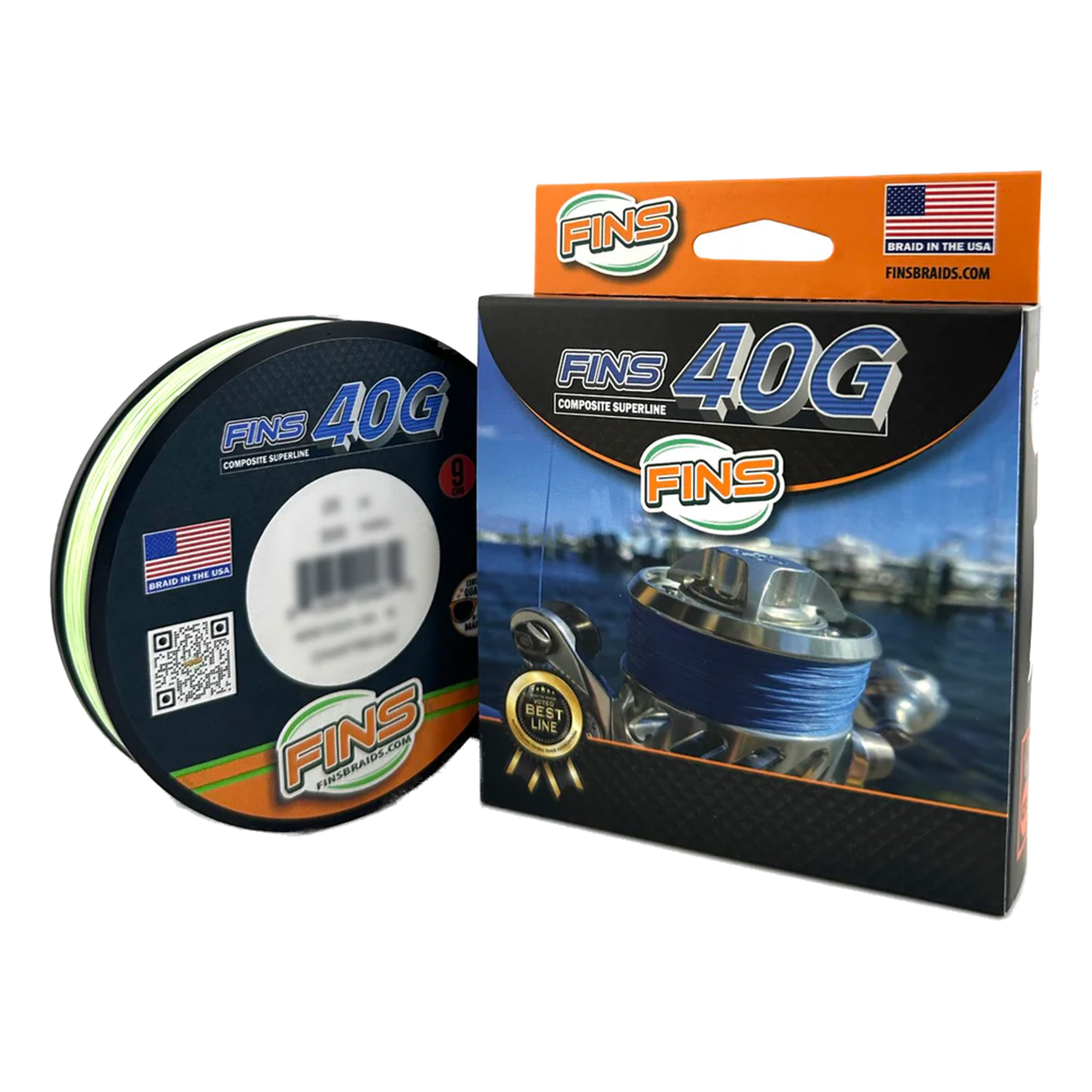 40G Fishing Braid Green / 45 lb. / 500 yards