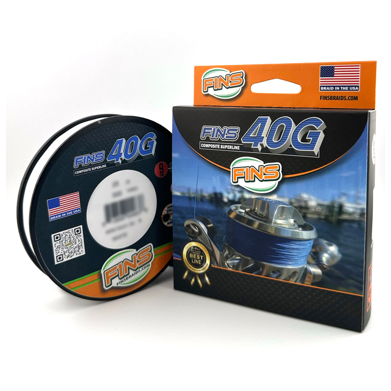 40G Fishing Braid 5 lb. / 300 yards / White