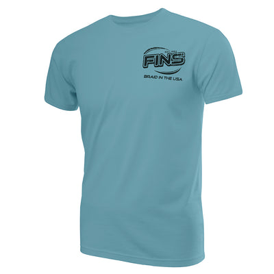 FINS Braid in the USA Short Sleeve T-Shirt