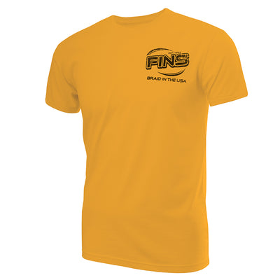 FINS Braid in the USA Short Sleeve T-Shirt