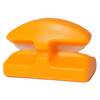 Line Cutterz Ceramic Blade Peel & Stick Flat Mount - Blaze Orange