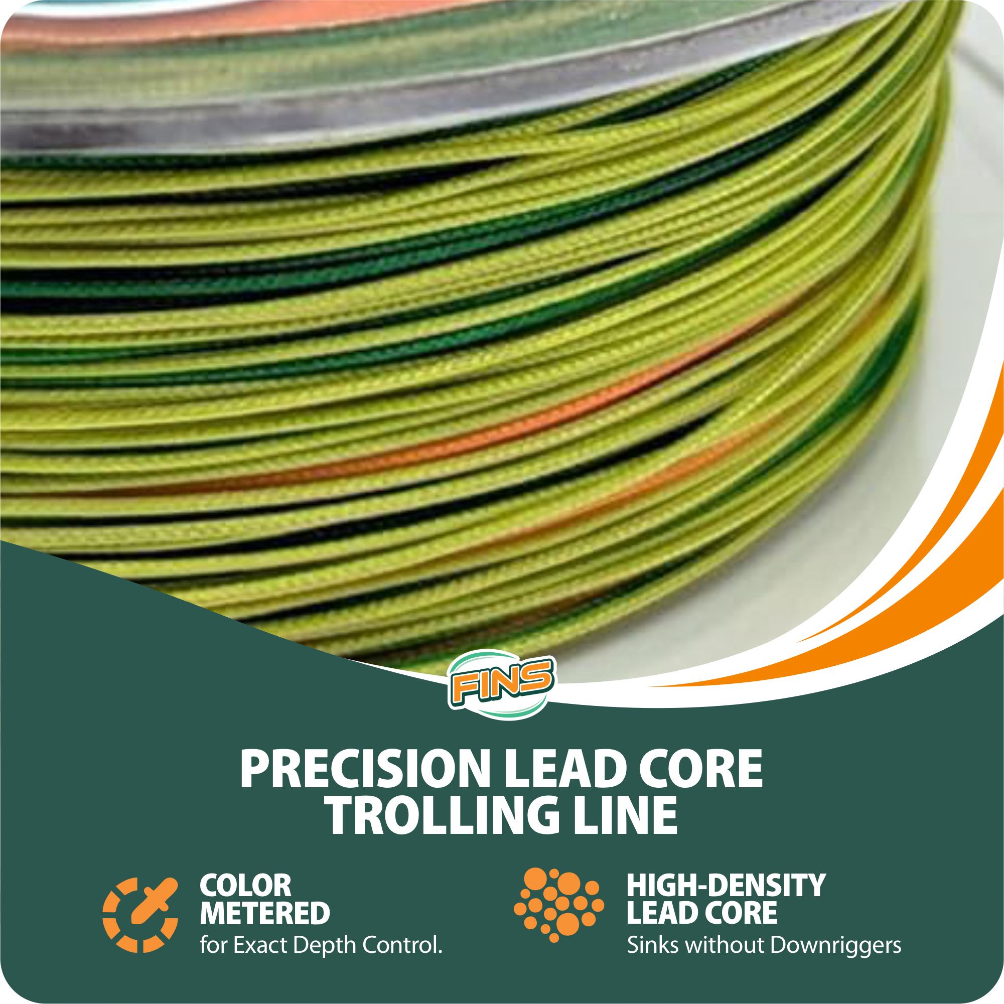 Lead Core Fishing Braid – FINS Braids