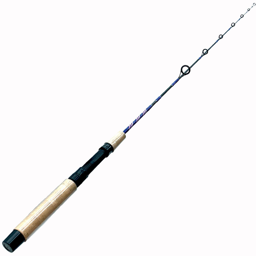 Blackfin Li'l Finz Spinning Rod Gray w/ Silver