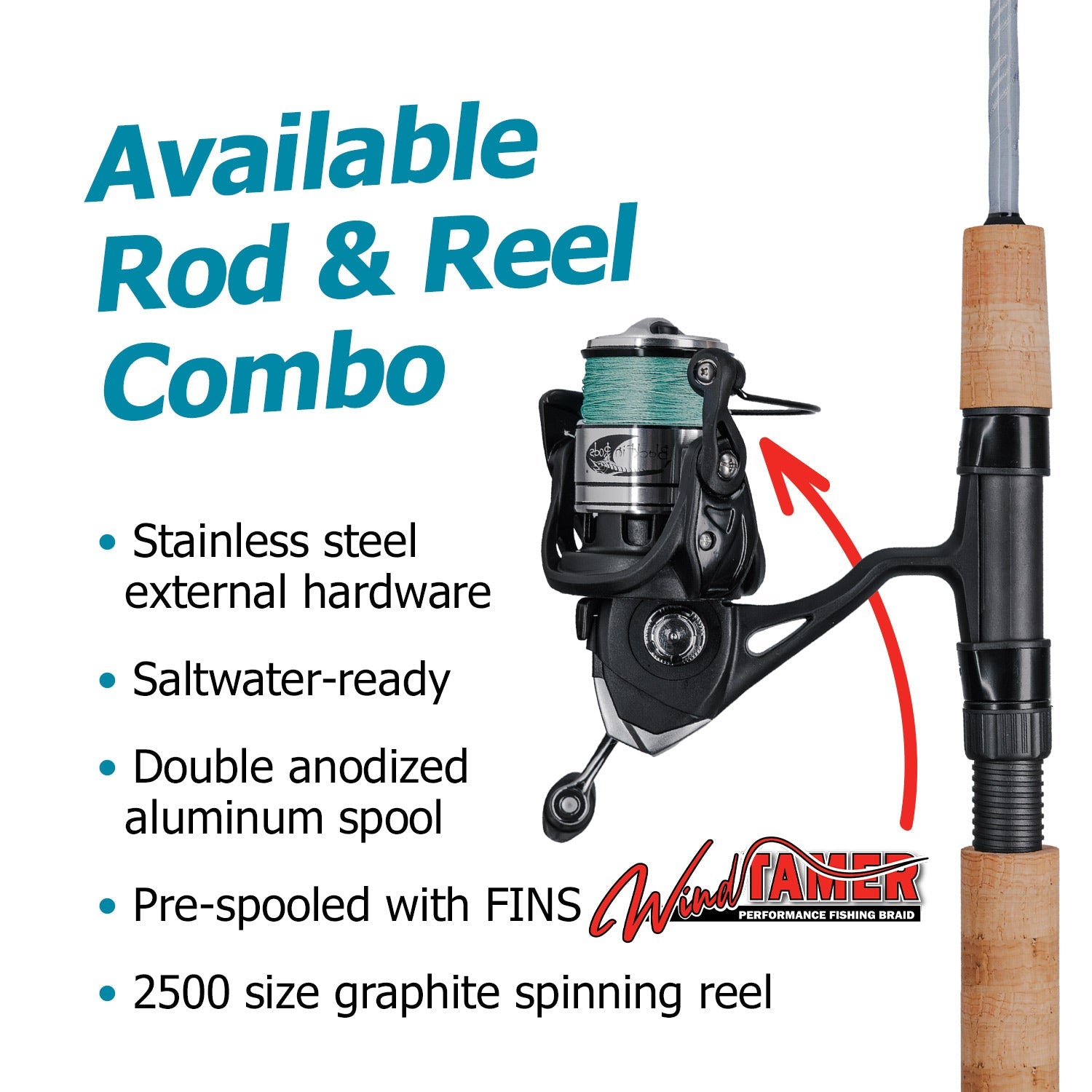Li'l Finz Kids Spinning Rod