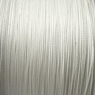 White Fishing Braid FINS XS Big Game Braid is a high quality 8-end braid, made in the USA!