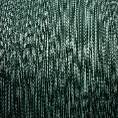 Slate Green Dark Green  braided fishing line Windtamer by Fins