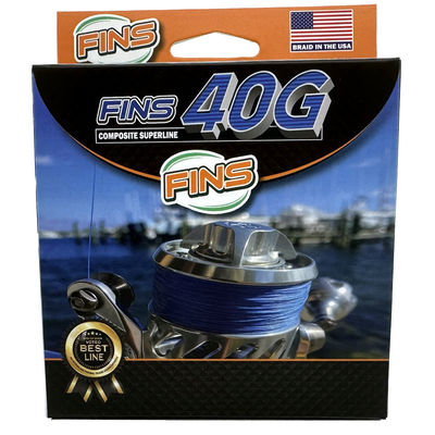 Box Front Fins 40g Braided Fishing Line Pound Test 65-100