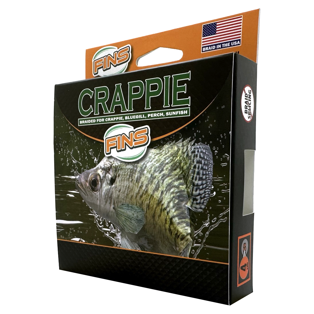 Crappie Braid offers anglers ultralight diameters paired with unparalleled strength, making it the perfect braided fishing line for crappie, bluegill, perch, sunfish.
