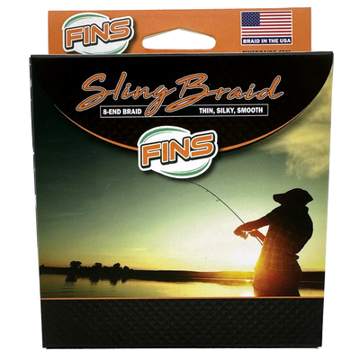 FINS Sling Braid Braided Fishing Line Box Front