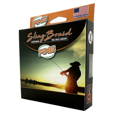 FINS Sling Braid Braided Fishing Line Box right side