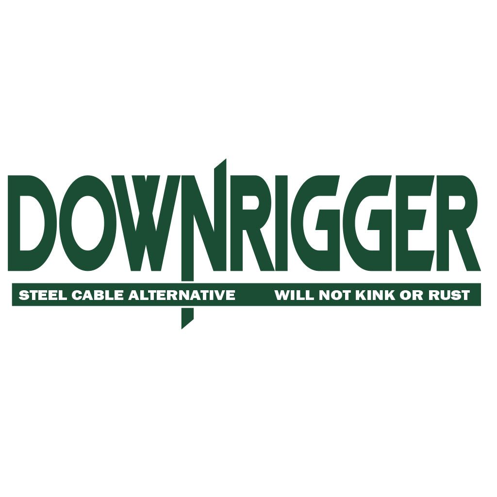 Downrigger Braided Fishing Line Logo